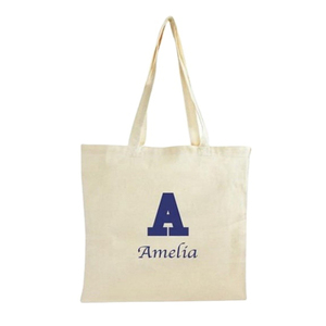 Bolsa de compras de lona de algodón de alta capacidad, venta al por mayor, logotipo impreso personalizable, diseño elegante - Product Image 2