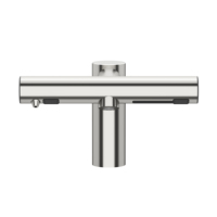 Tetch Kuaierte Distributeur de savon 3 en 1 (lavage, séchage, distributeur de savon) en acier inoxydable SS304, robinet de lavabo commercial à capteur intelligent automatique et sèche-mains