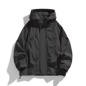 Wholesale Custom Windbreaker <b>Jackets</b> | Lightweight Waterproof Outerwear | Unisex Sports and Streetwear <b>Jackets</b> - Product Image 5