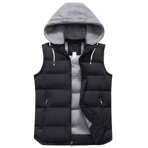 Chaqueta de Burbuja sin Mangas con Capucha para Hombre, Diseño Único, Lavable, Impermeable, Transpirable, Ecológica, de Poliéster/Nailon - Product Image 3