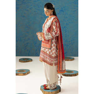 Conjunto de traje de 3 piezas estampado para mujer con dupatta CL-62181 - Product Image 4