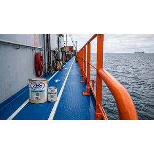 ZBS 2K Epoxy Floor Coating-High <b>UV</b> Resistant Ceramic Metal Liquid <b>Paint</b> for Roller Application - Product Image 3