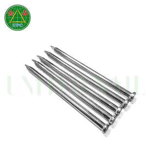 Haute qualité 3.7 pouces tête plate clous en acier Style à carreaux tige lisse pour le travail du bois en gros prix compétitif Vietnam - Product Image 6