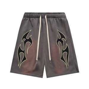 Arc-en-ciel Spray haute qualité hommes décontracté court été plage basket-ball course Fitness lavé imprimé Sport Shorts pour hommes - Product Image 2