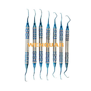Ensemble de curettes dentaires Gracey professionnelles en acier inoxydable de 7 pièces par Wenquar Surgical 2026 Prix direct d'usine - Product Image 1