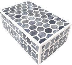 Caja de almacenamiento personalizable con incrustaciones de hueso organizador decorativo de calidad superior de la India para joyería y recuerdos muestra gratis - Product Image 3