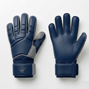Gants de gardien de but en cuir professionnels, légers, confortables, avec une conception de préhension durable, adaptés à l'entraînement sportif - Product Image 1