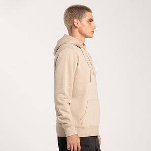 เสื้อฮู้ดสวมหัวผ้าฝ้าย500 GSM โอเวอร์ไซส์สำหรับผู้ชายเสื้อกันหนาวขนแกะพิมพ์ลายสตรีทแวร์ผ้าฝ้าย100% - Product Image 2