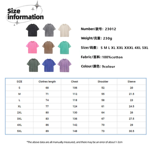 Camiseta de Algodón Orgánico al por Mayor con Logotipo Personalizado, Camiseta Holgada con Hombros Caídos, Camiseta Lisa con Lavado Ácido para Hombre - Product Image 4