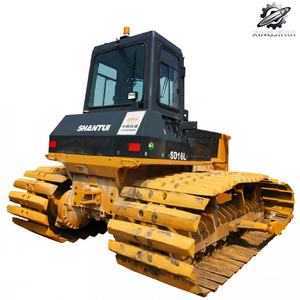 รถดันดินตีนตะขาบ ShantuiSD16L มือสอง น้ำหนัก 18.4 ตัน ความจุบุ้งกี๋ 3.8 ลูกบาศก์เมตร แบรนด์จีนแท้ รถดันดินขนาดกลาง ชั่วโมงการทำงานต่ำ ได้รับการรับรองมาตรฐาน CE - Product Image 1