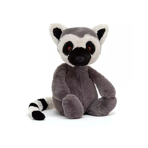 Adorable juguete de peluche de lémur de pie, Animal relleno de algodón suave, regalo perfecto para niños y fanáticos de los coleccionistas llenos de algodón PP - Product Image 1