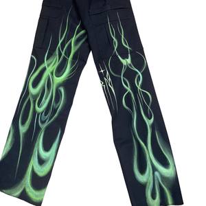 Pantalon cargo vintage personnalisé et élégant, 100% coton, multi-poches, baggy, pantalon cargo décontracté pour homme - Product Image 2