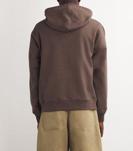 เสื้อฮู้ดสวมหัวยูนิเซ็กซ์สีทึบมีฮู้ดและมีกระเป๋าด้านหน้าแบบจิงโจ้แขนยาวเสื้อกันหนาวขนแกะอบอุ่น - Product Image 4