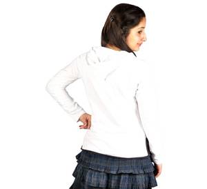 Sudaderas CON CAPUCHA DE YOGA orgánicas ecológicas Manga completa Yoga Top último material de estilo de alta moda desgaste diario gimnasio desgaste activo ejercicio - Product Image 1