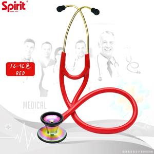 Estetoscopio Manual de doble cabezal para adultos de la serie Spirit Deluxe Original de Cardiología con alta precisión para diagnóstico médico - Product Image 1