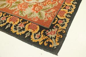 Tapis en laine persan noué à la main de 8x10 pieds, tapis brodé à motif abstrait pour la maison, la décoration de l'hôtel et de la porte du salon. - Product Image 6