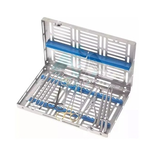 Implant dentaire de base Micro Kit de chirurgie buccale Ensemble de chirurgie parodontale Instruments dentaires Ensemble de chirurgie parodontale - Product Image 1