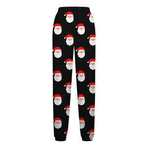 Frosty Christmas Sweatpants Mujeres Trendy Winter Fit Cordón Christmas Sweatpants Poliéster Soft Premium - Product Image 3