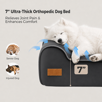 Meistverkauftes Umweltfreundliches Großes Hundebett Orthopädisches Luxus-Hundebett mit Schwammfüllung Samt Wintergebrauch für Katzen & Hunde