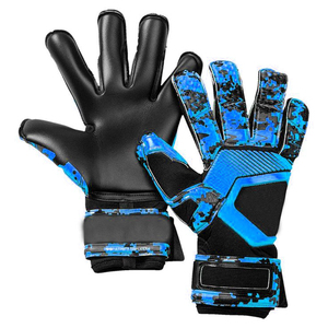 Guantes de Portero Profesionales Transpirables Ajustables en Color Naranja y Negro con Diseño de Impresión Forestal, Látex, Fabricante para Exteriores, Pakistán - Product Image 5