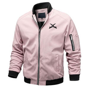 Venta en línea Chaqueta de poliéster de invierno Bomber de cuello alto de secado rápido para hombres para clima frío - Product Image 1