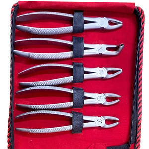 Kit de 10 pinces dentaires pour extraction de dents, pinces chirurgicales en acier inoxydable pour adultes, outil d'extraction dentaire - Product Image 3