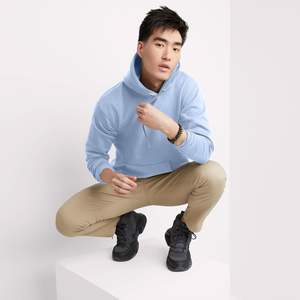 Suéter de Anime personalizado para hombre, ropa de calle de invierno de gran tamaño, Sudadera con capucha polar de algodón con estampado gráfico, teñido liso - Product Image 3