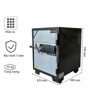 Le coffre-fort électronique numérique moderne EN-59E offre une excellente résistance au feu, une durabilité et une sécurité pour les hôtels et l'usage commercial. - Product Image 3