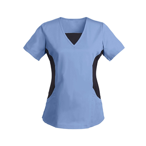 Top Quality 2024 OEM Doctor <b>Uniforms</b> Nurse Medical <b>Uniform</b> <b>Scrub</b> Sets Short Sleeve Tops Pants <b>Uniform</b> Women Nursing <b>Scrubs</b> - Product Image 2