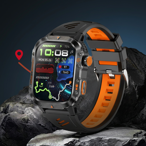 Montre connectée GPS Sower HT36 avec écran TFT de 2,01 pouces, suivi de la fréquence cardiaque, étanche IP68, montre de fitness pour hommes et femmes - Product Image 6