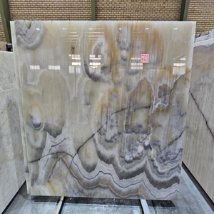 Dalles de marbre onyx rétroéclairées multicolores pour salle de bain et cuisine - Product Image 6