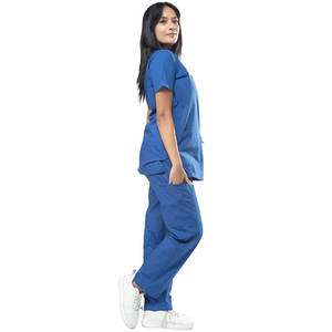 Ensembles de gommage d'hôpital de soins infirmiers professionnels de haute qualité pour femmes costume de travail médical léger avec des options de couleur et de conception personnalisées - Product Image 3