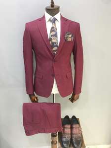 ชุดสูทผู้ชายทรงสลิมฟิต ชุดสูททางการคุณภาพสูงสำหรับผู้ชาย รุ่นคลาสสิกแบบปกติ ดีไซน์ใหม่ สวมใส่ง่าย - Product Image 5