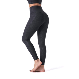 Impresión digital Sublimación Fitness Yoga Leggings para diseño OEM Servicio de logotipo personalizado Pantalones de yoga impresos - Product Image 3
