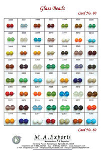 Perles de verre de type givré de haute qualité pour la fabrication de bijoux Perles de verre de type givré fabriquées à la main pour la fabrication de bracelets - Product Image 5