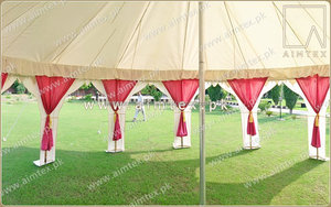 Maharaja Pavilion 2024 diseño fabuloso fuego móvil de peso pesado tienda barata retardante resistente a los rayos UV impermeable tienda de gran tamaño - Product Image 5