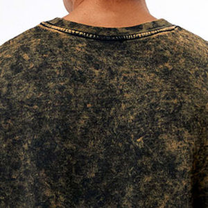 Sudaderas de lana con lavado ácido de peso pesado de alta calidad, pulóver, impresión personalizada, sudaderas básicas de cuello redondo en blanco, sudaderas con capucha y sudaderas - Product Image 5