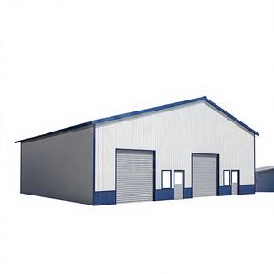 Almacén de Acero de Bajo Costo, Estructura de Acero de Estilo Chino para Exteriores, Taller Metálico - Product Image 1