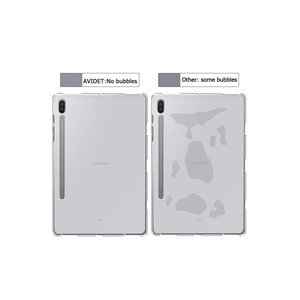 Housse de protection en silicone Netzy Super pour Galaxy Tab S7 Plus T970, étui en PU avec design folio et support pour stylet - Noir - Product Image 2