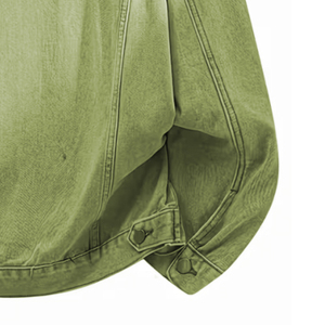 Nouvelle qualité de qualité supérieure fabricant personnalisé style vintage et vente en gros nouvelle veste en jean denim jaune au design court - Product Image 6