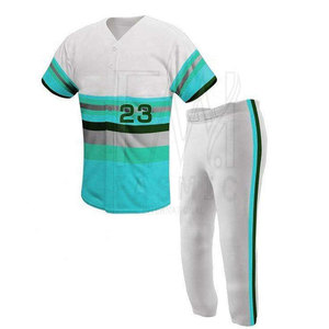 Uniformes de Béisbol de la Mejor Calidad Hechos en Pakistán, 100% Poliéster, para Equipos, con Etiqueta Privada, Tallas Grandes, Resistentes a la Humedad - Product Image 1
