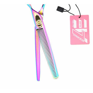 Tijeras Profesionales para Peluquería Canina 2026, Tijeras Curvas de Acero Inoxidable para Cortar el Pelo con Punta Afilada - Product Image 6