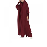 Prix de gros usine : Khimar Hijab long en satin islamique, uni, personnalisé, pour femmes musulmanes, coupe droite, pour soirée, style modeste