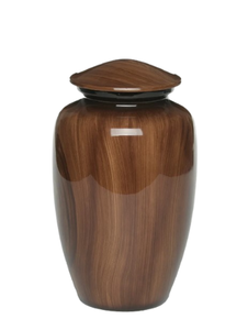 Urne en métal fini multicolore pour les cendres d'animaux ou d'humains avec urnes gravées à la main à mémoire de forme bon marché - Product Image 3