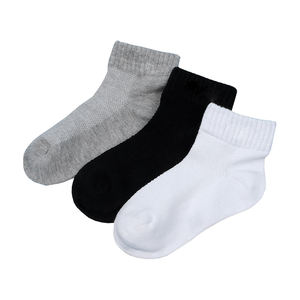 Chaussettes blanches respirantes d'été pour hommes Chaussettes de sport basses pour hommes Chaussettes de bateau à bouche peu profonde - Product Image 2