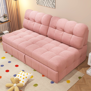 Sofá Seccional Modular en Forma de L, Moderno y de Lujo, con Almacenamiento, Cubierta de Tela, Estructura de Madera, para Sala de Estar, Dormitorio, Apartamento, Estilo Chino - Product Image 3