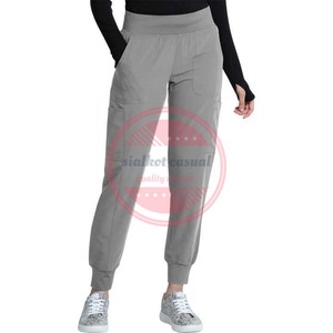 กางเกงสครับจ็อกเกอร์สำหรับผู้หญิงเครื่องแบบนักวิ่งโรงพยาบาล - Product Image 6