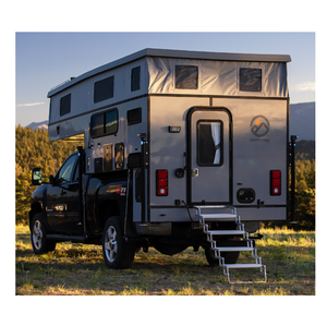 Camper pop-up avec intérieur spacieux, taille mini, design moderne, capacité de 4 personnes - Installation facile et pour une escapade en pleine nature - Product Image 4