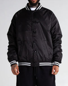 Veste universitaire d'hiver pour homme sur mesure, col montant, logo frontal, coupe-vent, qualité supérieure, design OEM pour les marques et les magasins de streetwear - Product Image 1