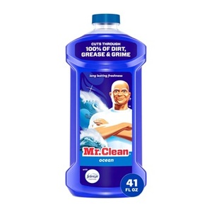 (6 pack) Mr. Clean All Purpose Cleaner, Floor Cleaner for <b>Mopping</b>, <b>Cleaning</b> Liquid, Lemon, Anti-Bacterial, 23 fl oz - Product Image 2